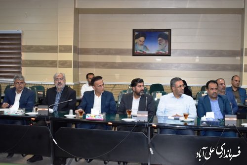  شورای اداری شهرستان علی آبادکتول برگزار شد