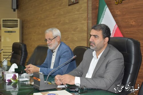 هفتمین جلسه شورای هماهنگی مبارزه با مواد مخدر شهرستان برگزار شد .