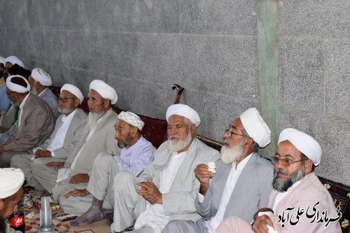 جشن میلاد نور همراه مولود خوانی در روستای اودک دوجی  علی آباد کتول برگزار شد