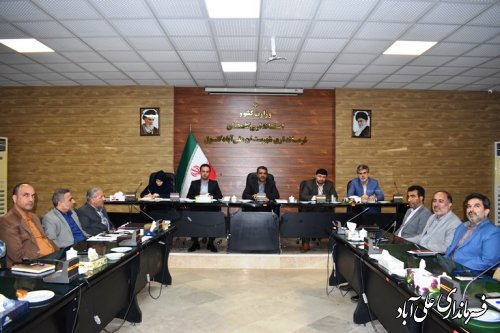 دومین جلسه بازآفرینی شهری شهرستان علی آباد کتول برگزار شد
