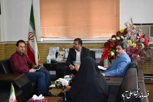 ملاقات مردمی فرماندار علی آباد کتول برگزار شد