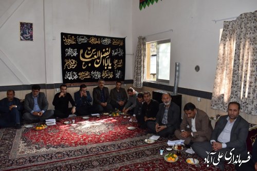 برگزاری میز خدمت در روستای ریگ چشمه