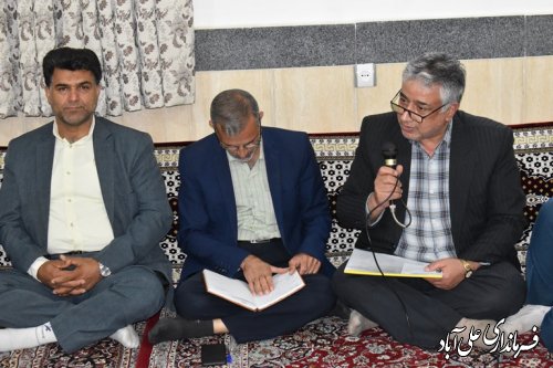 برگزاری میز خدمت در روستای ریگ چشمه
