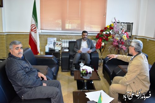 ملاقات مردمی فرماندار علی آباد کتول برگزار شد