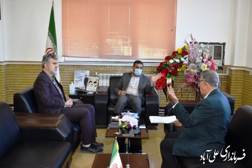 ملاقات مردمی فرماندار علی آباد کتول برگزار شد