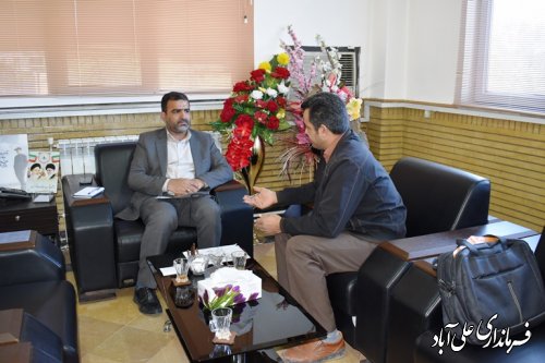 ملاقات مردمی فرماندار علی آباد کتول برگزار شد
