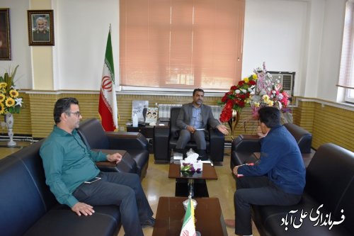 ملاقات مردمی فرماندار علی آبادکتول با شهروندان صبح امروز برگزار شد