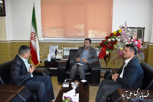 ملاقات مردمی فرماندار علی آبادکتول با شهروندان صبح امروز برگزار شد