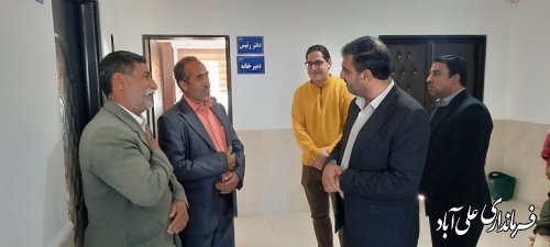 بازدید سرزده فرماندارعلی آباد کتول از اداره امور منابع آب