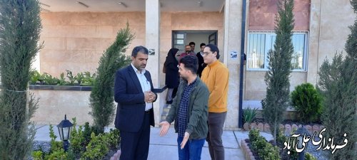 بازدید سرزده فرماندارعلی آباد کتول از اداره امور منابع آب