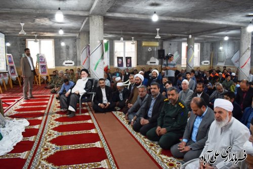 اولین یادواره شهدای اهل سنت علی آباد کتول و سرلشکر خلبان امیر مرادقلی برگزارشد