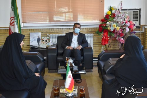 ملاقات مردمی فرماندارعلی آباد کتول با اهالی شهرستان به صورت چهره به چهره برگزار شد