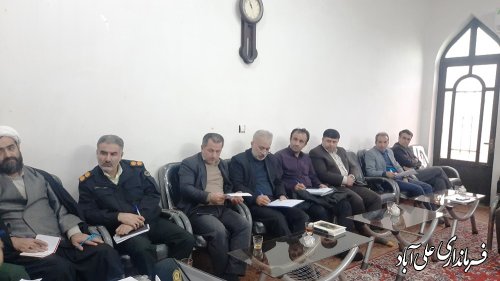 پنجمین جلسه شورای فرهنگ عمومی و اقامه نماز شهرستان علی آبادکتول برگزارشد. 
