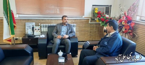 دیدار مردمی و پاسخگویی فرماندار علی آبادکتول با هدف رسیدگی به مشکلات مردم
