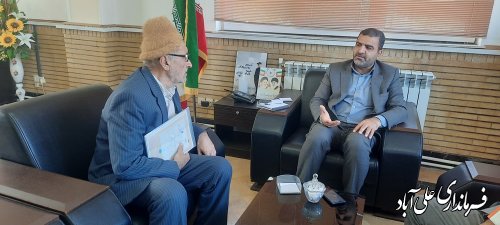 دیدار مردمی و پاسخگویی فرماندار علی آبادکتول با هدف رسیدگی به مشکلات مردم