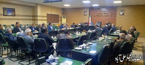 جلسه پرسش و پاسخ فرماندار با ناظرین و اعضای هیات نظارت بر انتخابات شهرستان علی آبادکتول برگزار شد. 