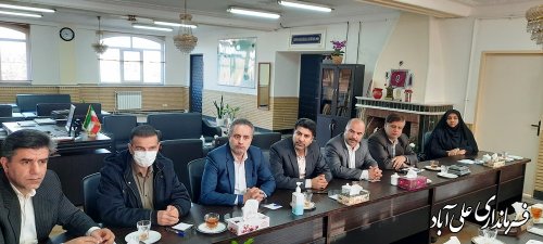 جلسه شورای هماهنگی ثبت احوال شهرستان علی آبادکتول برگزار شد