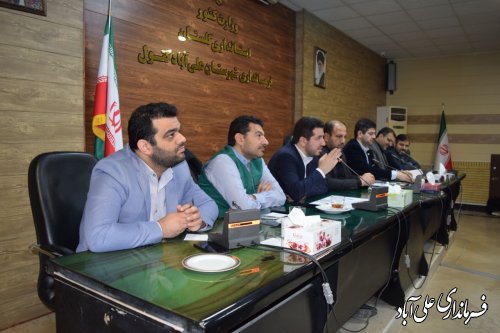 جلسه بررسی مسائل و مشکلات حوزه شهر علی آبادکتول در راستای طرح جامع و تفصیلی و زیرساختی برگزار شد 