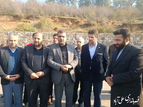 افتتاح پروژه روشنایی مسیر برگشت پارک جنگلی کبودوال 