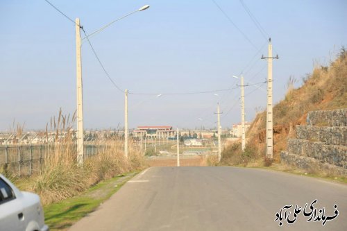 افتتاح پروژه روشنایی مسیر برگشت پارک جنگلی کبودوال 