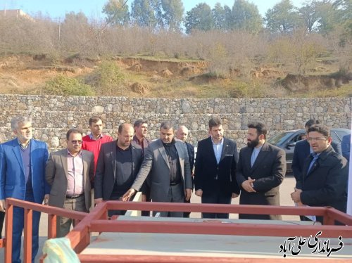 افتتاح پروژه روشنایی مسیر برگشت پارک جنگلی کبودوال 