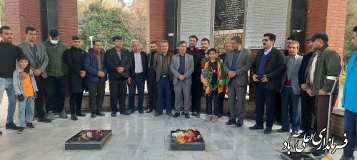مراسم استقبال از قهرمان ارزنده کاراته شهرستان علی آباد کتول