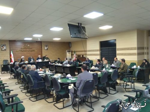 ستاد بزرگداشت 9 دی ،هم اندیشی و بصیرت افزایی و میثاق امت با ولایت شهرستان علی آبادکتول برگزار شد. 