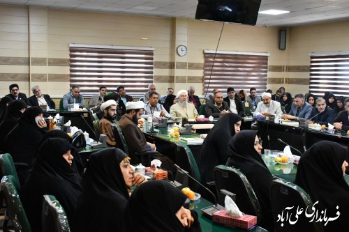 جلسه هم اندیشی و گردهمائی احزاب و گروههای سیاسی شهرستان علی آبادکتول برگزار شد