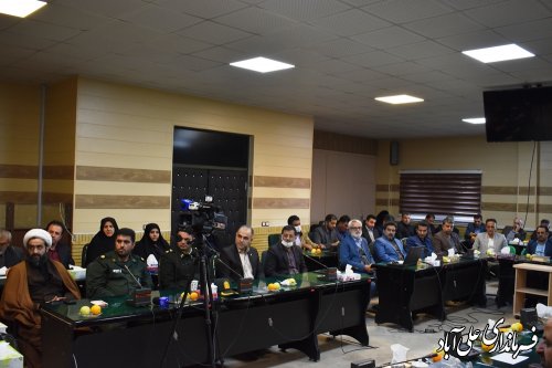 جلسه شورای اداری علی آباد کتول برگزار شد 