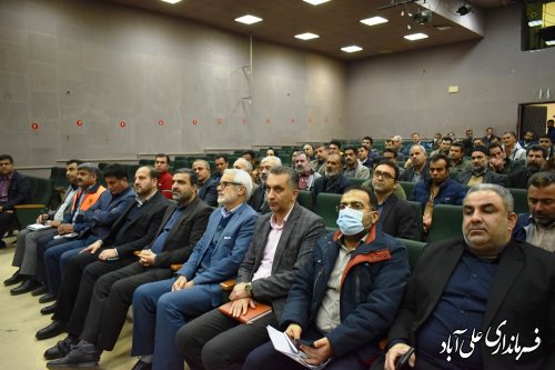 همایش دهیاران و شوراهای بخش مرکزی علی آبادکتول برگزار شد