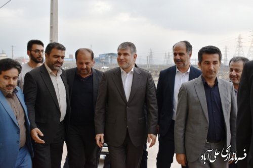 با حضور وزیر چهاد کشاورزی از کارخانه ریسندگی و بافندگی ماهوت شمال ،علی آبادکتول بازدید به عمل آمد