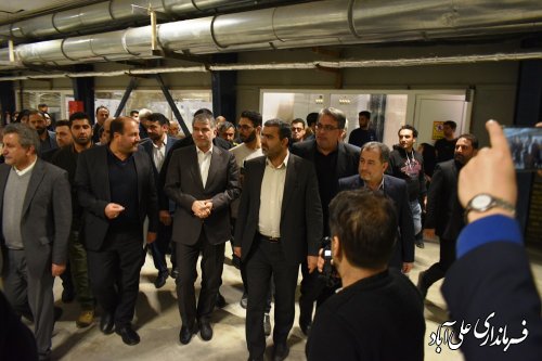 با حضور وزیر چهاد کشاورزی از کارخانه ریسندگی و بافندگی ماهوت شمال ،علی آبادکتول بازدید به عمل آمد