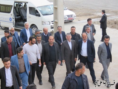 با حضور وزیر چهاد کشاورزی از کارخانه ریسندگی و بافندگی ماهوت شمال ،علی آبادکتول بازدید به عمل آمد