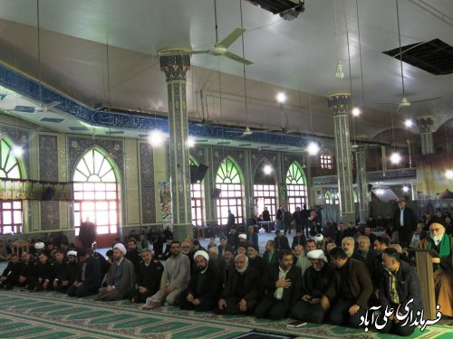 برپایی میز خدمت به مناسبت سالروزحماسه 9 دی ماه در مصلی امام رضا (ع)علی آبادکتول