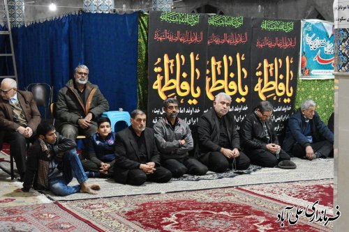 برگزاری میز خدمت در مسجد امام رضا (ع) محله شهید آیت شهرعلی آبادکتول 