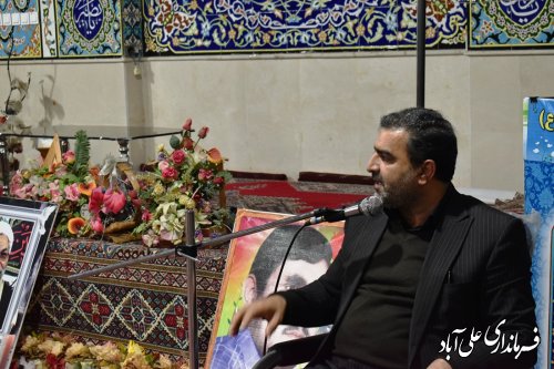 برگزاری میز خدمت در مسجد امام رضا (ع) محله شهید آیت شهرعلی آبادکتول 