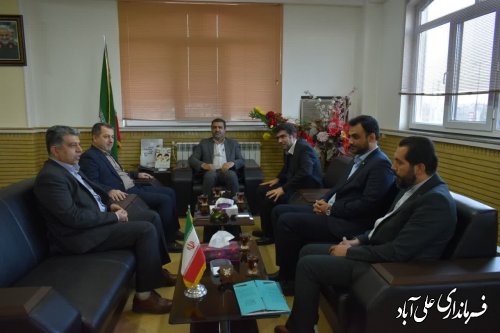 تودیع و معارفه رئیس میراث فرهنگی ،صنایع دستی و گردشگری علی آبادکتول