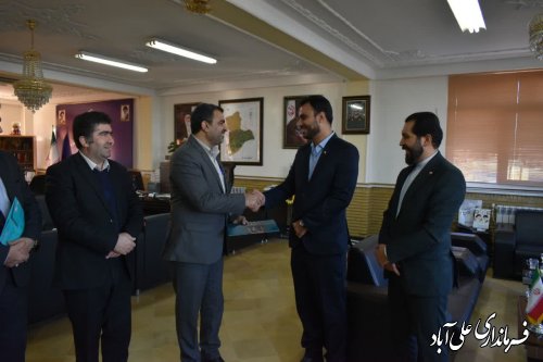 تودیع و معارفه رئیس میراث فرهنگی ،صنایع دستی و گردشگری علی آبادکتول