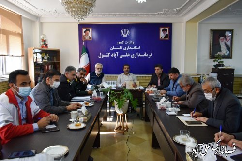 ستاد گرامیداشت سومین سالگرد سردار حاج قاسم سلیمانی در علی آبادکتول برگزار شد