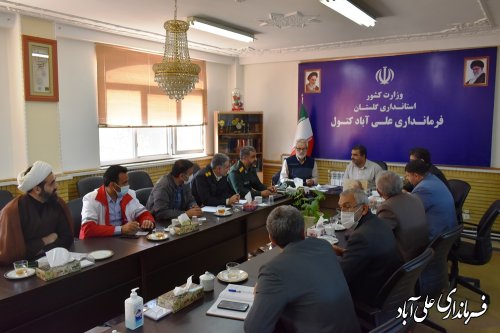 ستاد گرامیداشت سومین سالگرد سردار حاج قاسم سلیمانی در علی آبادکتول برگزار شد