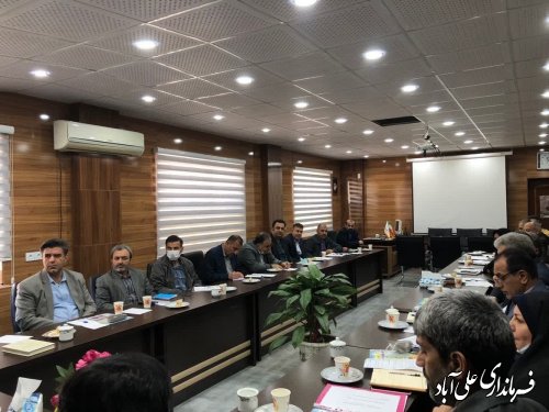 هشتمین جلسه شورای آموزش و پرورش علی آبادکتول برگزار شد
