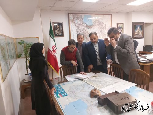 برگزاری جلسه با مدیرکل تقسیمات کشوری وزارت کشور