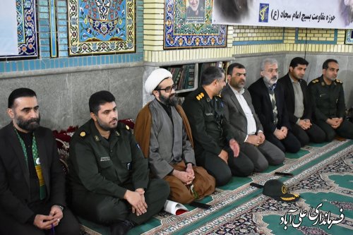 تجدید میثاق دانش آموزان شهرستان علی آبادکتول با آرمان های شهید مقاومت