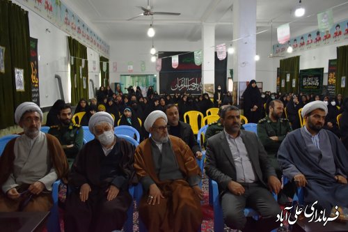 مراسم سالروز وفات بانوی فداکار اسلام حضرت ام البنین (س) و روز تکریم مادران و همسران شهدا در شهرستان علی آبادکتول برگزار شد.