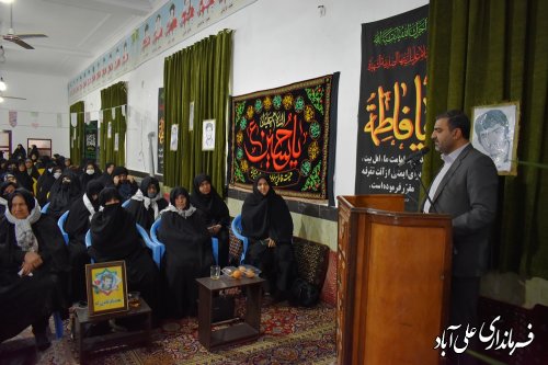 مراسم سالروز وفات بانوی فداکار اسلام حضرت ام البنین (س) و روز تکریم مادران و همسران شهدا در شهرستان علی آبادکتول برگزار شد.