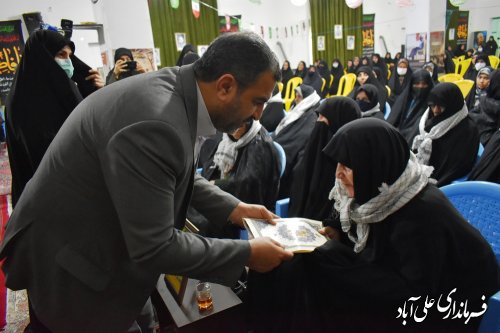 مراسم سالروز وفات بانوی فداکار اسلام حضرت ام البنین (س) و روز تکریم مادران و همسران شهدا در شهرستان علی آبادکتول برگزار شد.