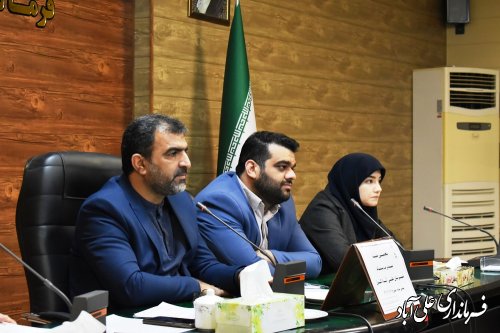 جلسه کارگروه پسماند شهرستان علی آباد کتول برگزار شد 