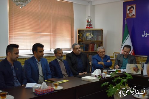 جلسه شورای مسکن شهرستان علی آبادکتول برگزار شد 