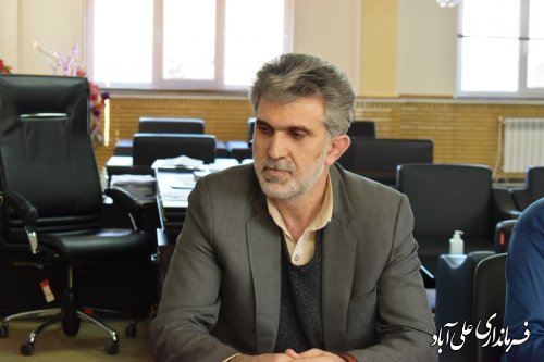 تکریم و معارفه معاون برنامه ریزی و هماهنگی امور عمرانی فرمانداری علی آبادکتول