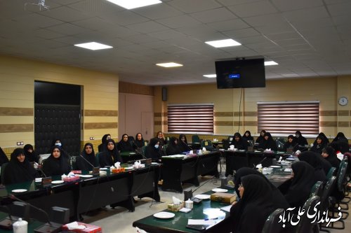 نشست تبیینی نقش موثر زنان درپیروزی انقلاب اسلامی شهرستان علی آباد کتول برگزار شد 